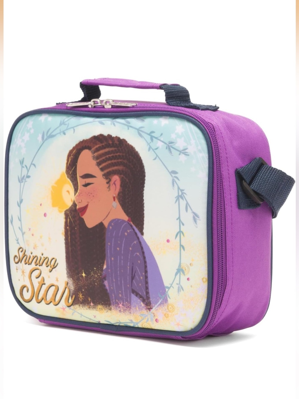 Disney Purple Shining Star Kids Lunch Bag